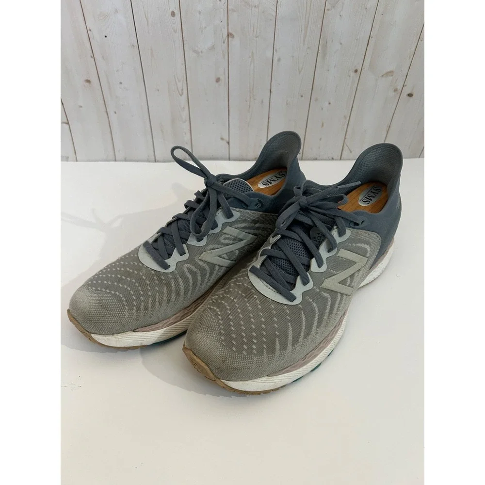 New Balance Fresh Foam X 860v Womens Sz 11 W Blue Gray Sneakers